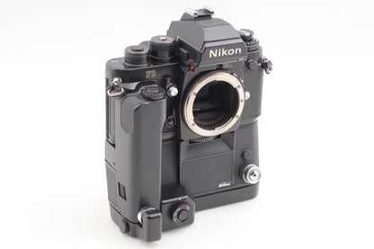 Nikon F3 P HP Press MF-18 MD-4 MK-1 MR-3 35mm Film Camera — Near Mint