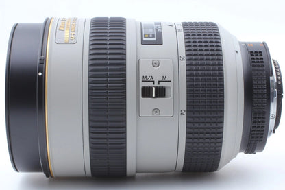 Light gray Nikon AF-S Nikkor 28-70mm f/2.8 D ED Lens — Mint