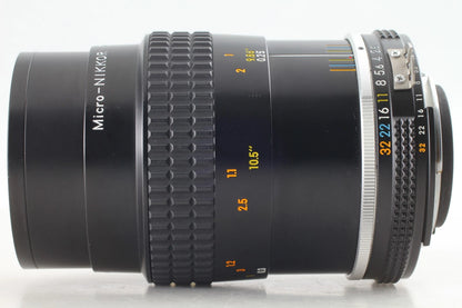 Nikon Ai-s Micro-NIKKOR 55mm f/2.8 Macro Lens for F mount — Mint