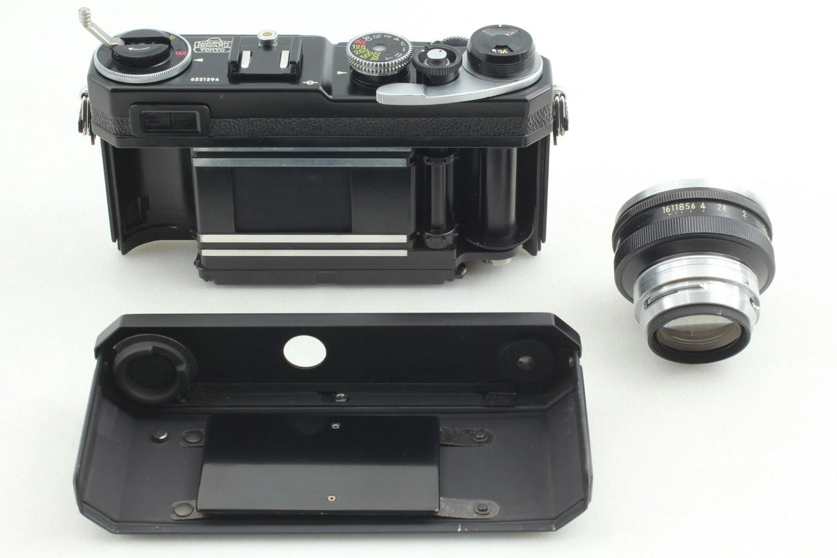 Nikon SP Titan Black Repainted 5cm F1.4 35mm Film Camera — Mint