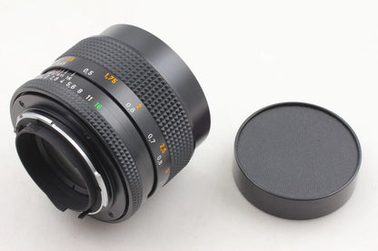 Final Late Contax Zeiss Planar T* 50mm f/1.4 MMJ Lens for C/Y — Mint