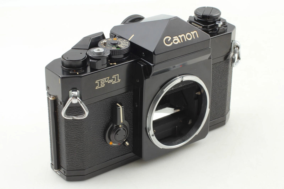 Canon F-1 Late FD 28mm f2.8 SSC 35mm Film Camera & Lens — Near Mint