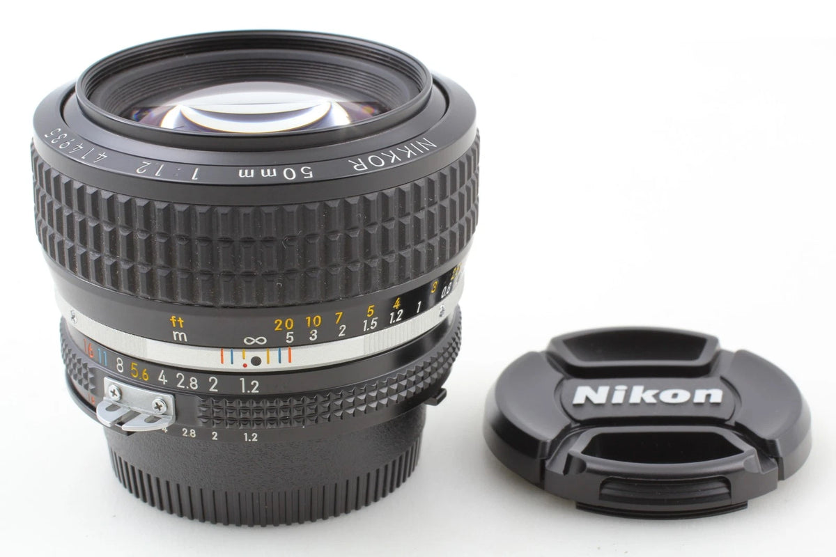 SIC 414xxx Nikon Ai-S Nikkor 50mm f/1.2 MF Prime Bokeh Lens — Mint