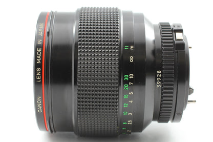 Canon New FD NFD 85mm f/1.2L King of Portrait Lens — Top Mint