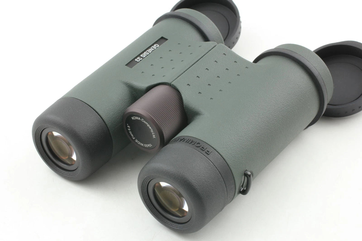 KOWA GENESIS 33 PROMINAR Binoculars Scope 10x33 XD Lens — Top Mint