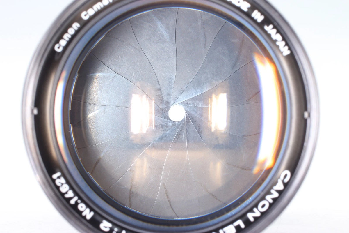 Canon 100mm f/2 Portrait Lens LTM L39 Leica Thread Mount — Near Mint