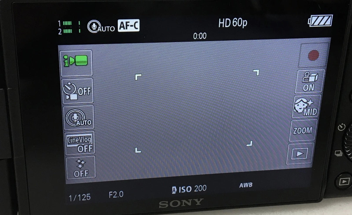Sony VLOGCAM ZV-1 II ZV-1M2 Vlog Camera 20.1MP 4K — Top Mint