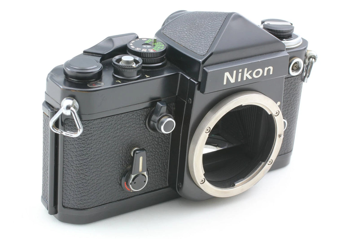 Nikon F2 Eye Level Black 35mm Film Camera SLR Body — Near Mint