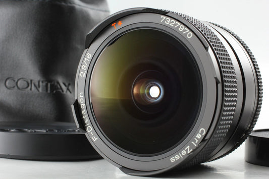 Contax Carl Zeiss F-Distagon T* 16mm f/2.8 AEG Lens — Top Mint