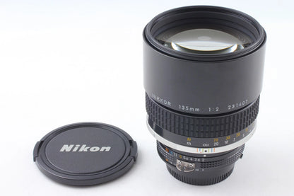 Final Late Nikon Ai-s Nikkor 135mm F/2 Portrait Lens SIC — Top Mint