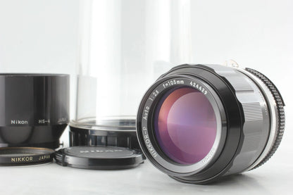 Nikon Nikkor P. Auto 105mm f/2.5 Ai-converted Portrait Lens — Mint