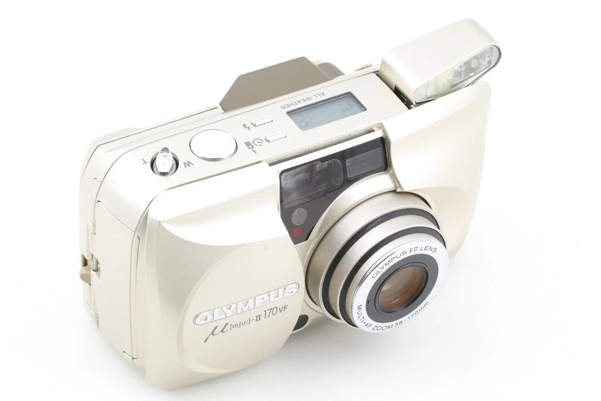 Olympus mju II 170 VF Stylus Point & Shoot Film Camera — Mint