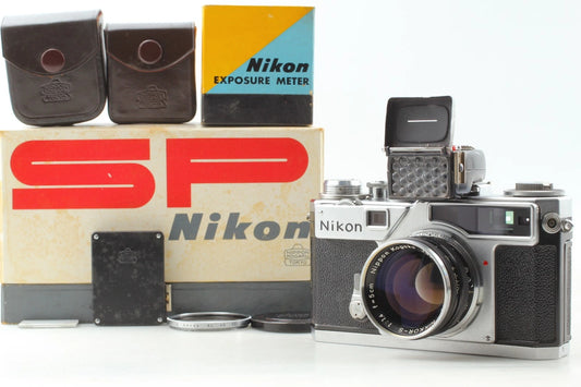 Nikon SP Rangefinder 50mm f/1.4 Film Camera & Lens — Near Mint