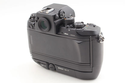 Nikon F4S AF SLR 35mm Film Camera MB-21 Tested — LCD Leakage, with Box