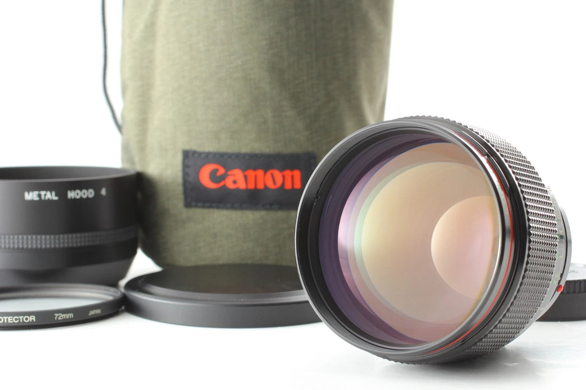 Canon New FD NFD 85mm f/1.2L King of Portrait Lens — Top Mint