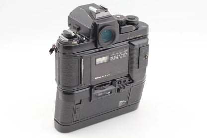 Nikon F3 P HP Press MF-18 MD-4 MK-1 MR-3 35mm Film Camera — Near Mint