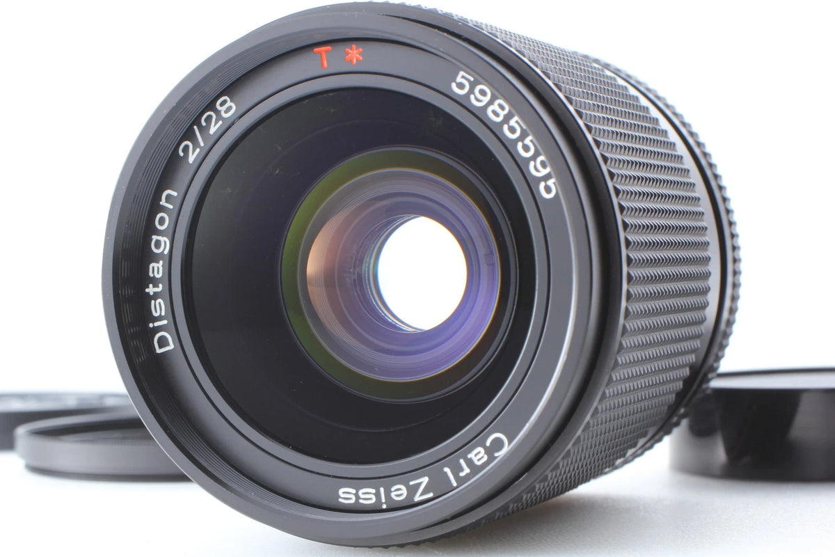 Contax Carl Zeiss Distagon 28mm f/2 AEG Lens C/Y mount — Near Mint