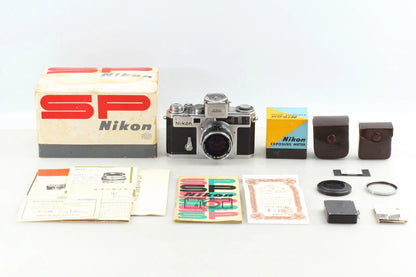 Nikon SP Rangefinder 50mm f/1.4 Film Camera & Lens — Near Mint