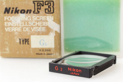 Nikon Focusing Screen G3 for Telephoto Lens F3 F3T F3P — Mint
