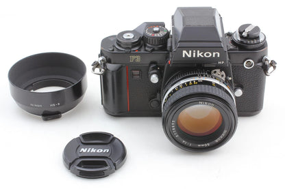 Nikon F3 HP Ai-s 50mm f/1.4 35mm film camera & Lens — Near Mint, with Hood