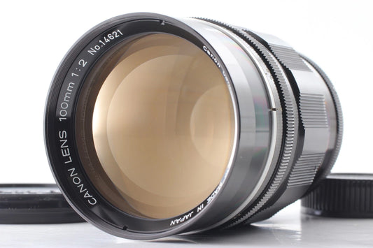 Canon 100mm f/2 Portrait Lens LTM L39 Leica Thread Mount — Near Mint