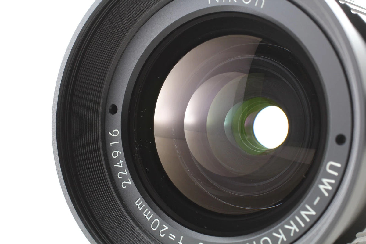 Nikon UW-Nikkor 20mm f/2.8 Wide Angle MF Lens For Nikonos — Unused