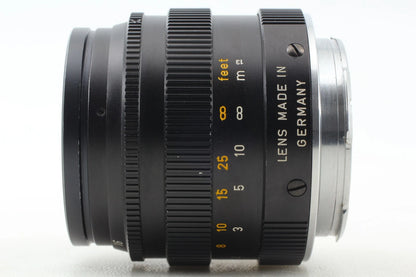Leica Summilux M 50mm f/1.4 Black E43 Ver.2 II 2nd Lens — Mint, with Box