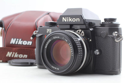 Nikon F3 Eye Level Ai-s 50mm f1.4 35mm SLR Film Camera & Lens — Mint