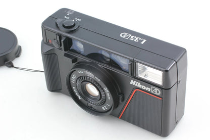 Nikon L35 AD Pikaichi Point & Shoot 35mm Film Camera — Mint
