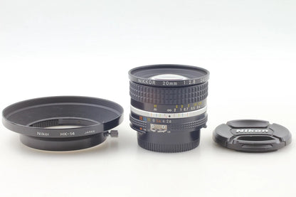 Nikon Ai-s Nikkor 20mm f/2.8 Wide angle Lens F mount — Mint