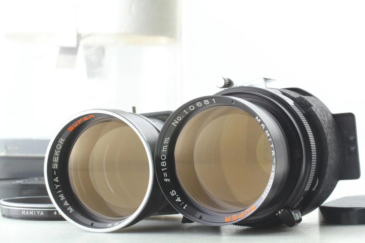 Mamiya Sekor Super 180mm f/4.5 TLR Lens C33 C330 C220 — Mint
