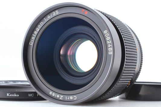 MMJ Contax Carl Zeiss Distagon T* 35mm f/1.4 MF Lens C/Y — Top Mint
