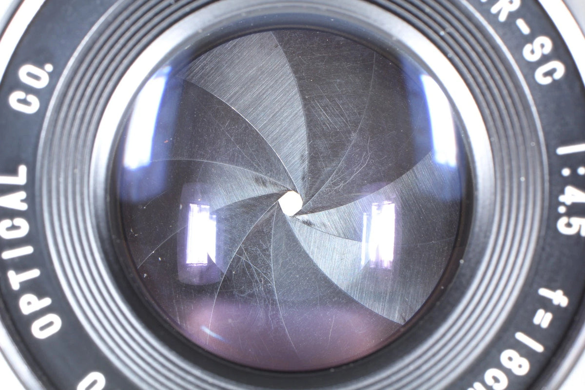 Fuji Fujinar-SC 18cm f/4.5 Copal No.3 LF Lens — Near Mint