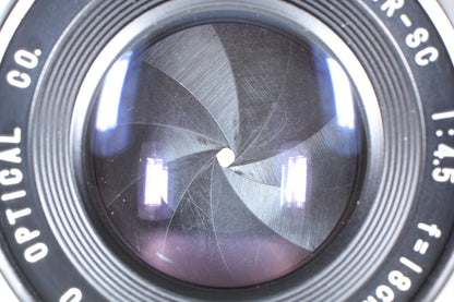 Fuji Fujinar-SC 18cm f/4.5 Copal No.3 LF Lens — Near Mint