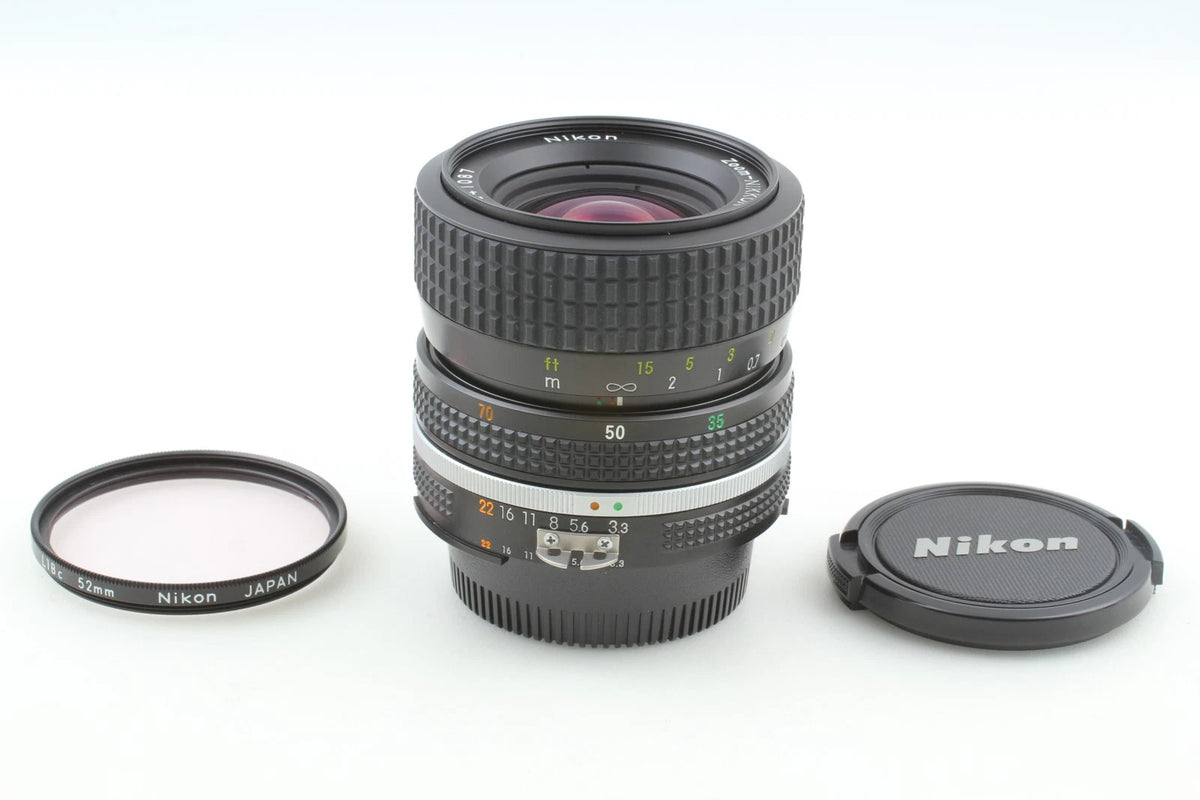 Nikon Ai-s Zoom-Nikkor 35-70mm f/3.3-4.5 MF Lens F mount — Top Mint