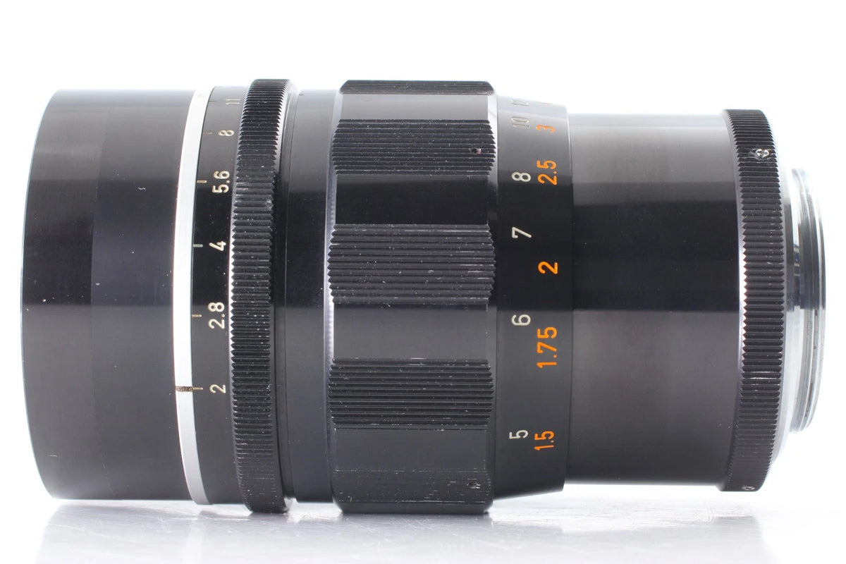 Canon 100mm f/2 Portrait Lens LTM L39 Leica Thread Mount — Near Mint