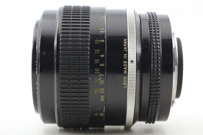 Nikon New Nikkor 85mm f/1.8 Non-Ai Portrait MF Lens — Near Mint