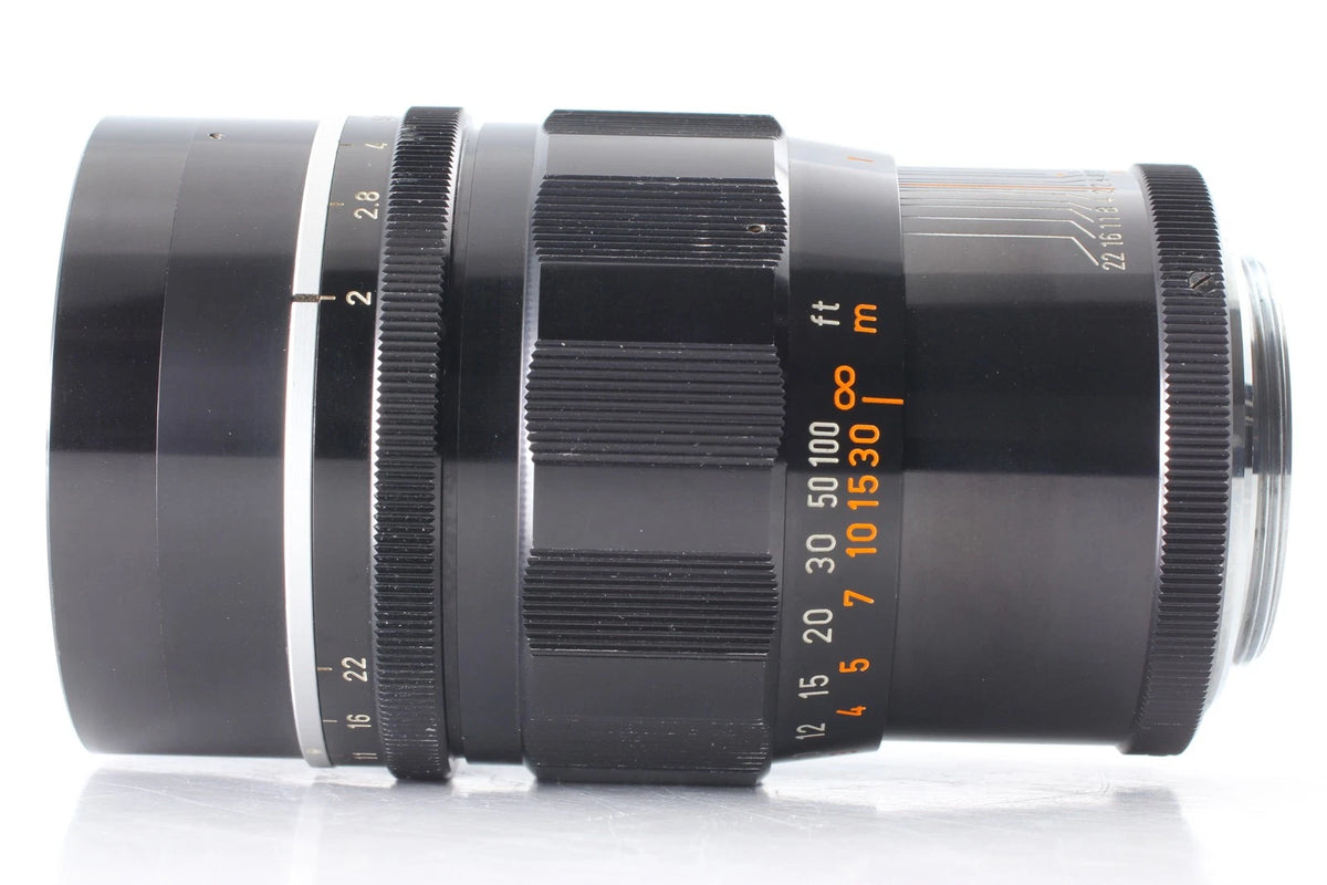 Canon 100mm f/2 Portrait Lens LTM L39 Leica Thread Mount — Near Mint