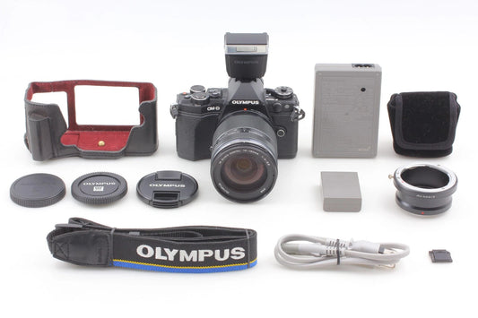 Olympus OM-D E-M5 Mark II & 14-150mm II AF Zoom Lens — Mint