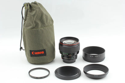Canon New FD NFD 85mm f/1.2L King of Portrait Lens — Top Mint