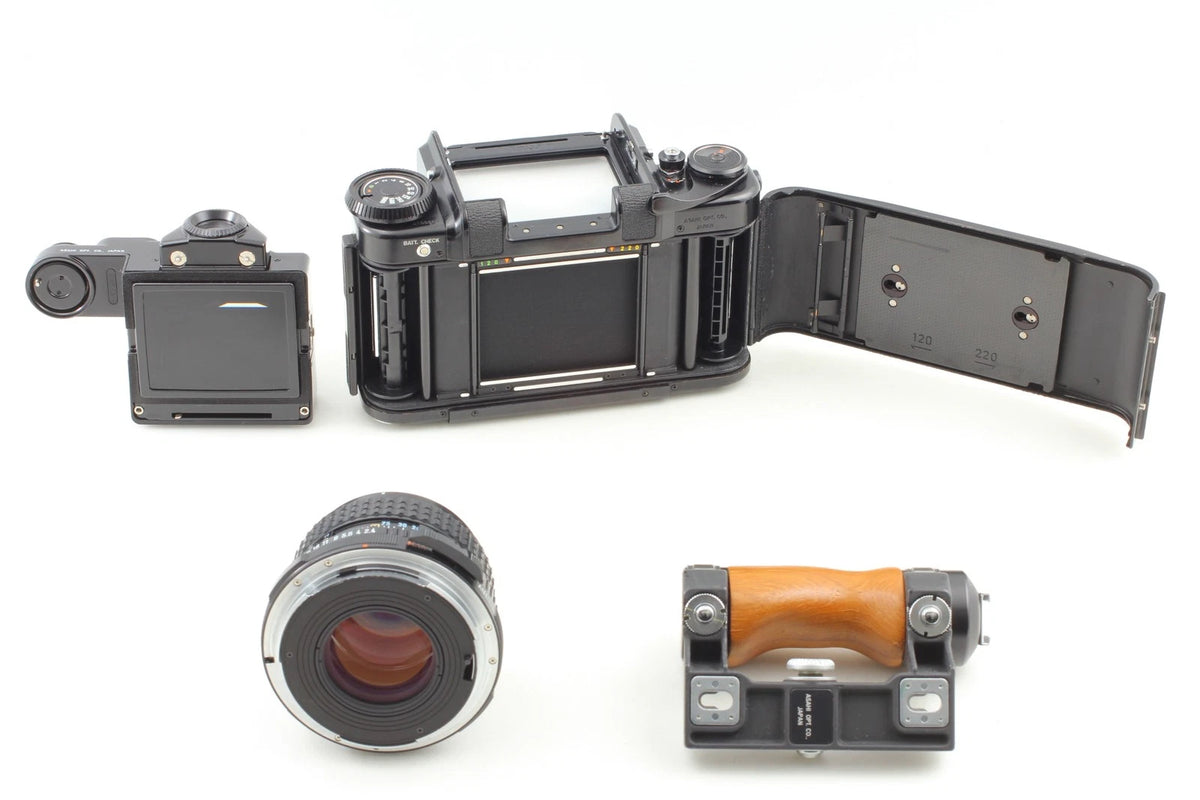 All Late Pentax 67 TTL P 105mm f/2.4 Medium Format Camera — Near Mint