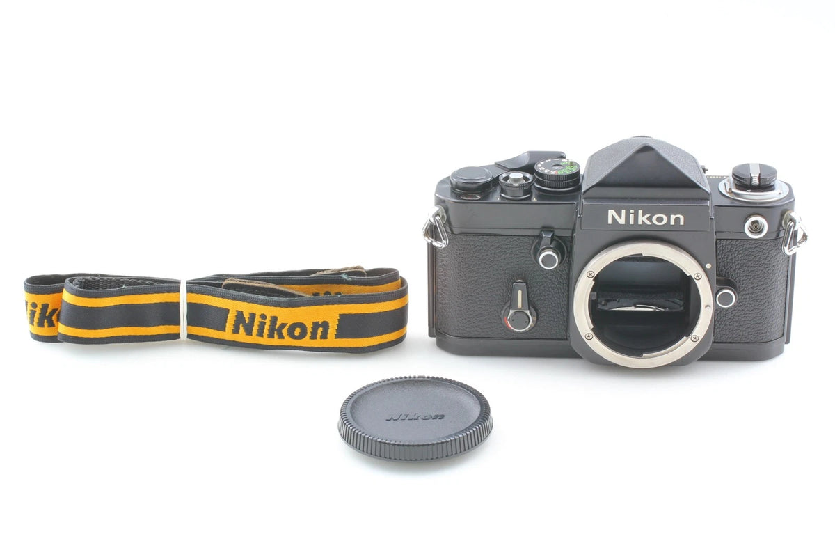 Nikon F2 Eye Level Black 35mm Film Camera SLR Body — Near Mint