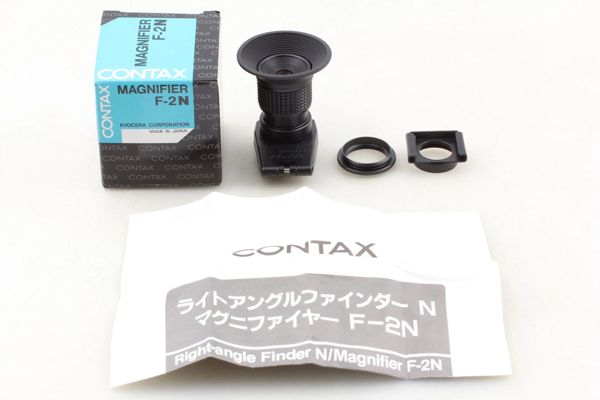 Contax Magnifier F-2N Finder 2.1x for AX RX N1 ARIA RTS II — Unused