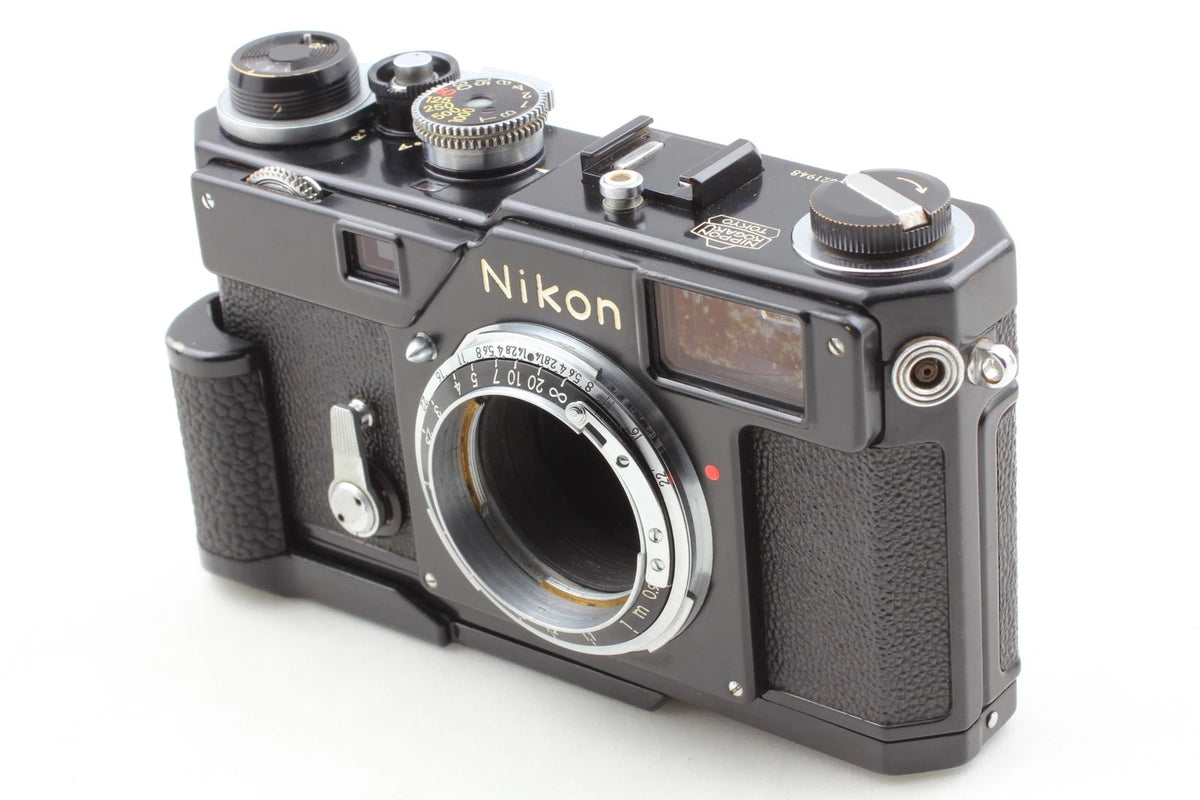 Nikon S3 Olympic Black 35mm Film Rangefinder Camera — Excellent