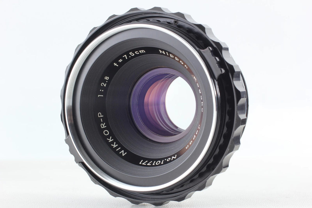 Late Zenza Bronica S2 Black 75mm f/2.8 Medium Format Camera — Mint