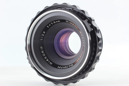 Late Zenza Bronica S2 Black 75mm f/2.8 Medium Format Camera — Mint