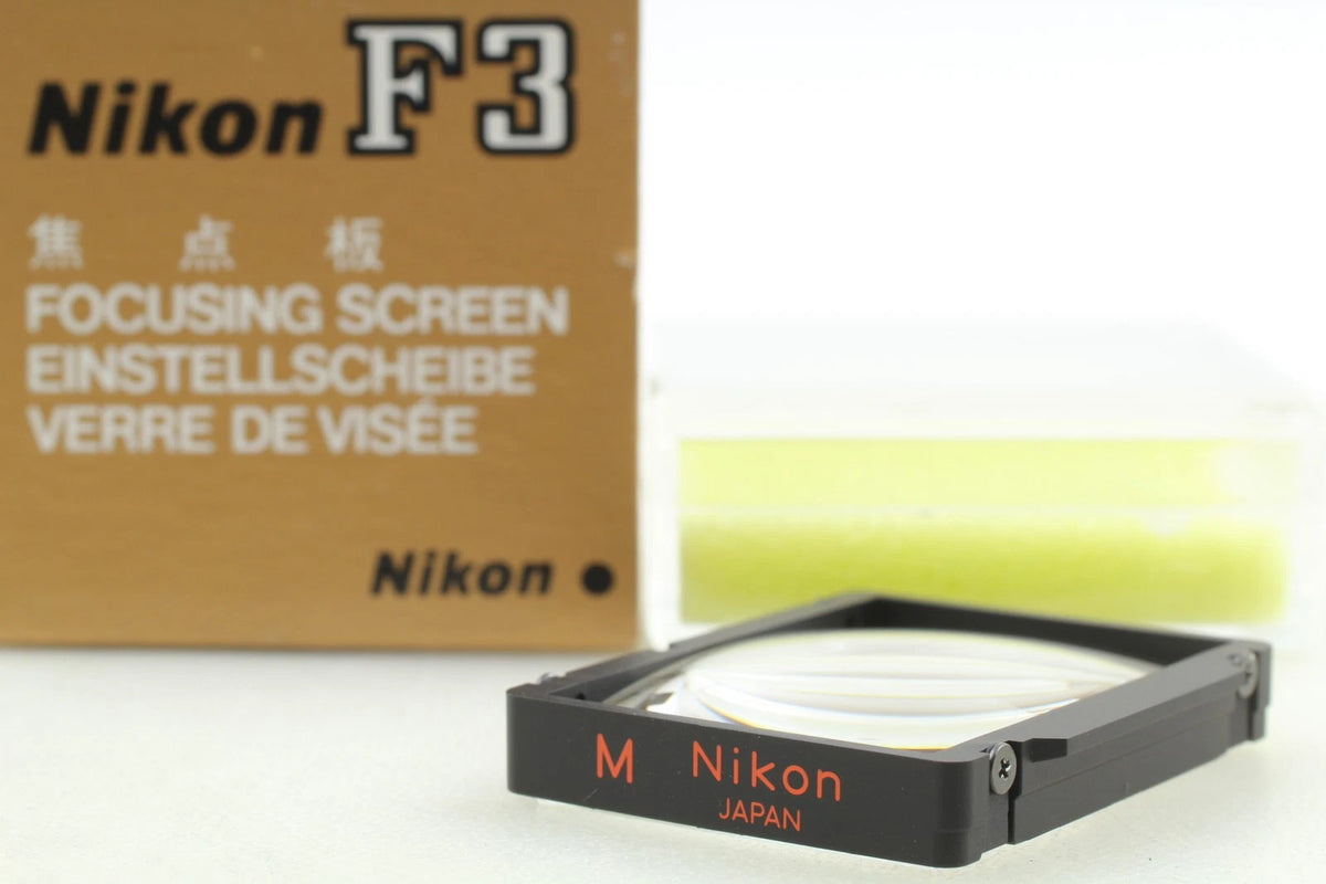 Nikon Focusing Screen M for Bellows or micro scope F3 F3T F3P — Mint