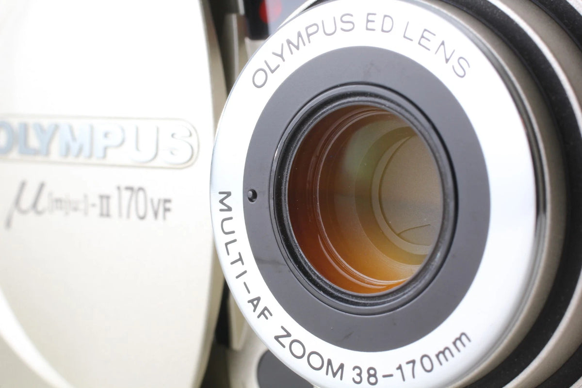 Olympus mju II 170 VF Stylus Point & Shoot Film Camera — Mint