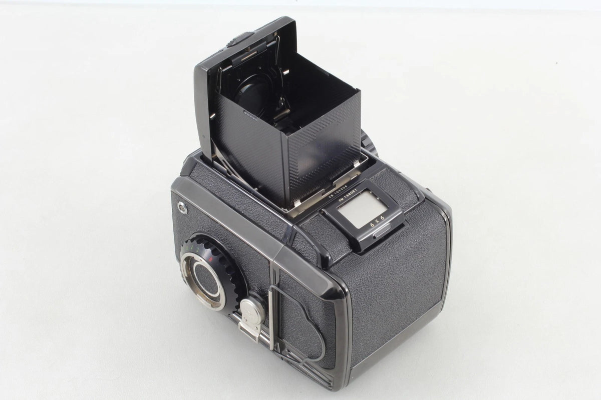 Late Zenza Bronica S2 Black 75mm f/2.8 Medium Format Camera — Mint