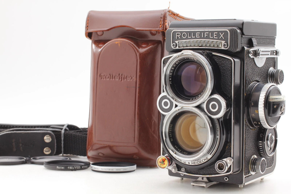 Rolleiflex 2.8F Planar 80mm TLR — Near Mint, with Case